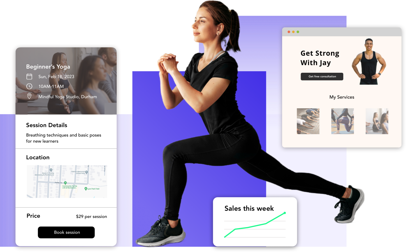 All-in-one fitness management system
